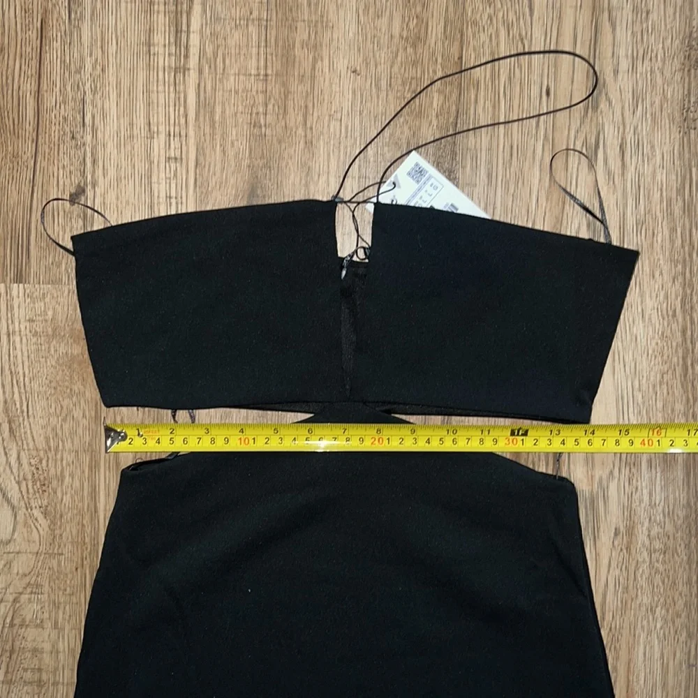 NEW! Zara Black Cutout Dress - Picture 10 of 10